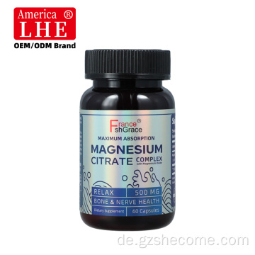 Shecome Magnesium Digestion Health Magnesiumkapseln